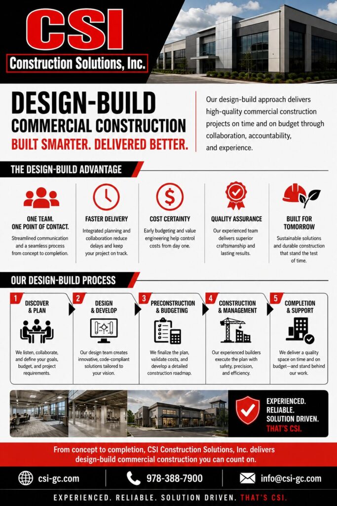 Construction Solutions Inc. design build construction